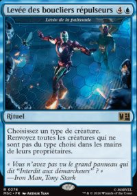 Lev�e de la palissade - Marvel Super Heroes Commander Decks
