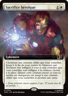 Sacrifice h�ro�que - Marvel Super Heroes Commander Decks