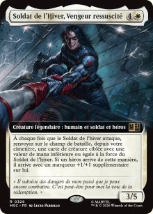 Soldat de l'Hiver, Vengeur ressuscit� - Marvel Super Heroes Commander Decks