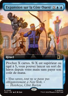 Expansion sur la C�te Ouest - Marvel Super Heroes Commander Decks