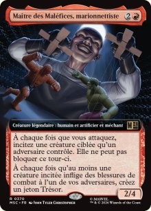 Ma�tre des Mal�fices, marionnettiste - Marvel Super Heroes Commander Decks