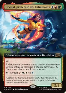 Crystal, princesse des Inhumains - Marvel Super Heroes Commander Decks