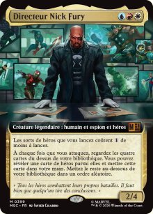 Directeur Nick Fury - Marvel Super Heroes Commander Decks