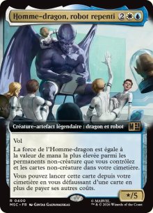 Homme-dragon, robot repenti - Marvel Super Heroes Commander Decks