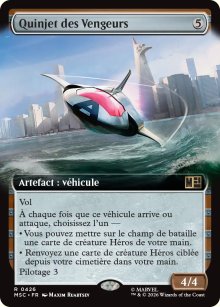 Quinjet des Vengeurs - Marvel Super Heroes Commander Decks