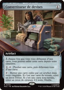 Convertisseur de devises - Marvel Super Heroes Commander Decks
