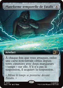 Plateforme temporelle de Fatalis - Marvel Super Heroes Commander Decks