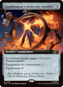 Combinaison � mol�cules instables - Marvel Super Heroes Commander Decks