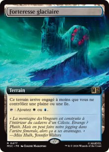 Forteresse glaciaire - Marvel Super Heroes Commander Decks