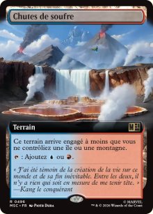 Chutes de soufre - Marvel Super Heroes Commander Decks