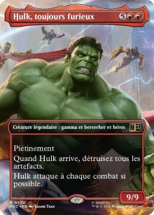 Hulk, toujours furieux - Marvel Super Heroes Commander Decks