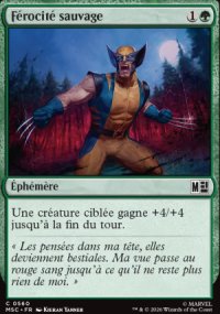 F�rocit� sauvage - Marvel Super Heroes Commander Decks