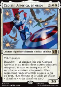Captain America, en essor - Marvel Super Heroes Commander Decks