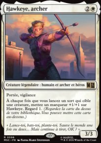 Hawkeye, archer - Marvel Super Heroes Commander Decks