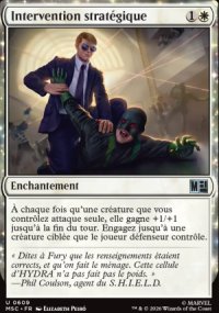Intervention strat�gique - Marvel Super Heroes Commander Decks