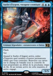 Surfer d'Argent, voyageur cosmique - Marvel Super Heroes Commander Decks