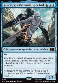 Vision, synthozo�de spectral - Marvel Super Heroes Commander Decks