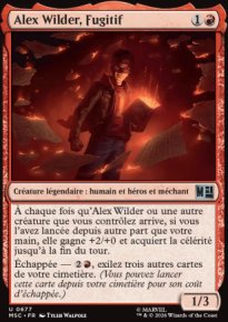 Alex Wilder, Fugitif - Marvel Super Heroes Commander Decks