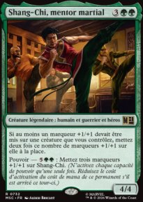 Shang-Chi, mentor martial - Marvel Super Heroes Commander Decks