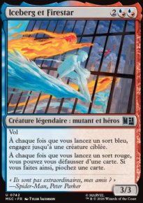 Iceberg et Firestar - Marvel Super Heroes Commander Decks
