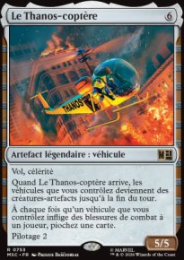 Le Thanos-copt�re - Marvel Super Heroes Commander Decks