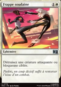 Frappe soudaine - Marvel Super Heroes Commander Decks