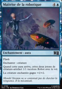 Ma�trise de la robotique - Marvel Super Heroes Commander Decks