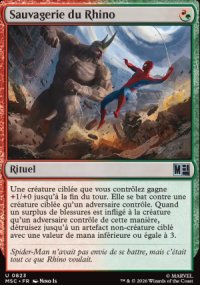 Sauvagerie du Rhino - Marvel Super Heroes Commander Decks