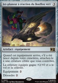 Jet-planeur � r�action du Bouffon vert - Marvel Super Heroes Commander Decks