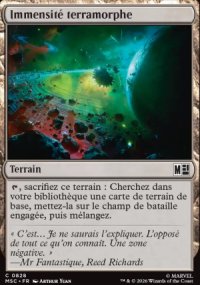 Immensit� terramorphe - Marvel Super Heroes Commander Decks