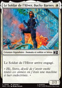 Le Soldat de l'Hiver, Bucky Barnes - Marvel Super Heroes Commander Decks
