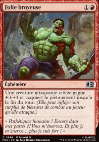Folie broyeuse - Marvel Super Heroes Commander Decks