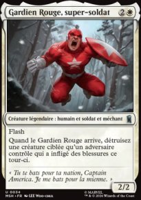 Gardien Rouge, super-soldat - Marvel Super Heroes