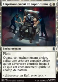Emprisonnement de super-vilain - Marvel Super Heroes