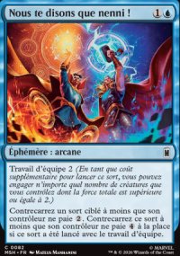Nous te disons que nenni�! - Marvel Super Heroes