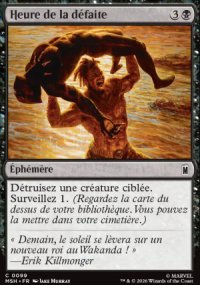 Heure de la d�faite - Marvel Super Heroes