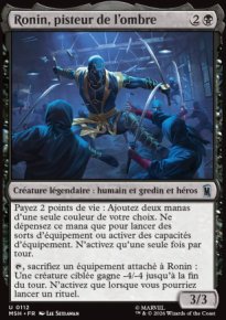 Ronin, pisteur de l'ombre - Marvel Super Heroes