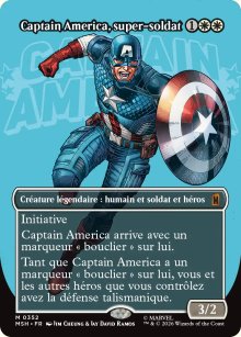 Captain America, super-soldat - Marvel Super Heroes