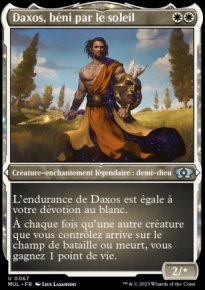 Daxos, bni par le soleil - 