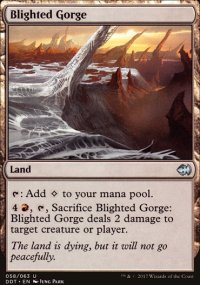 Blighted Gorge - Merfolk vs. Goblins