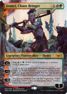 Domri, Chaos Bringer - Ravnica Allegiance - Mythic Edition