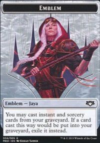 Emblem Jaya Ballard - Ravnica Allegiance - Mythic Edition