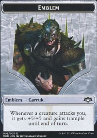 Emblme Garruk, prdateur du znith - 