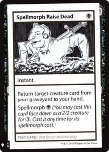 Spellmorph Raise Dead - 