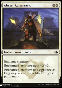 Abzan Runemark - 