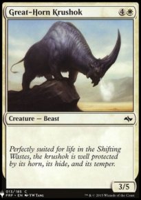 Great-Horn Krushok - Mystery Booster