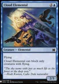 Cloud Elemental - Mystery Booster