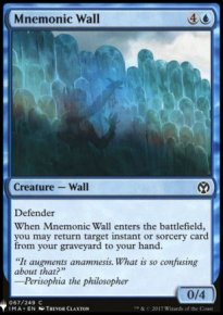 Mnemonic Wall - Mystery Booster