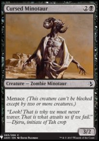 Cursed Minotaur - Mystery Booster