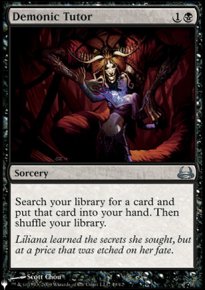 Demonic Tutor - Mystery Booster